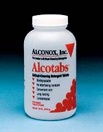 Alcotabs必需的清洁药片